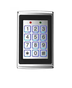 HONNOR SECURITY &Ouml;n&aacute;ll&oacute; sz&aacute;mk&oacute;dos, k&aacute;rtyaolvas&oacute;s bel&eacute;ptető rendszer, f&eacute;m h&aacute;z 125KHz EM RFID k&aacute;rtya, f&eacute;m billentyűzet, Wiegand, M&eacute;ret: 120x76x27mm