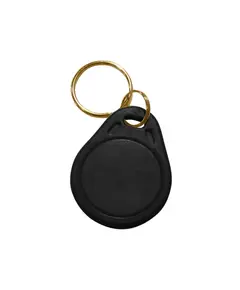 HONNOR SECURITY HS-ABS003-EM-BLACK kerek kulcstart&oacute; alak&uacute; RFID proxy tag, EM, 125KHz, fekete