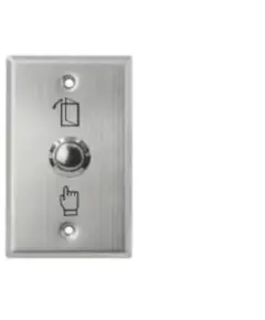 HONNOR SECURITY Nyom&oacute;gomb, s&uuml;llyesztett szerel&eacute;sű, rozsdamentes, kiengedő gomb 115x70x25 mm