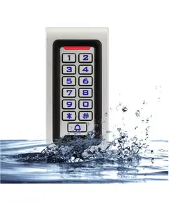 HONNOR SECURITY HS-208EW-IC-Outdoor K&oacute;dz&aacute;r &eacute;s 13.56 MHz Mifare k&aacute;rtyaolvas&oacute;, &ouml;n&aacute;ll&oacute; műk&ouml;d&eacute;sű f&eacute;m, k&uuml;lt&eacute;ri, v&iacute;z&aacute;ll&oacute;, csengő funkci&oacute;val. 120x56x20mm