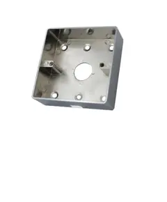 HONNOR SECURITY HS-M86 F&eacute;m szerelődoboz, szabv&aacute;nyos kialak&iacute;t&aacute;s, 86x86x28 mm