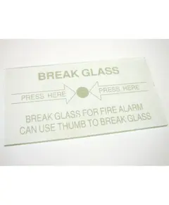 HONNOR SECURITY K&eacute;zi jelz&eacute;sad&oacute;hoz, bet&ouml;rhető &uuml;veg