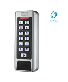 HONNOR SECURITY HS-CC1 - F&eacute;mh&aacute;zas, IP65 v&iacute;z&aacute;ll&oacute;, k&eacute;t rel&eacute;s, RFID EM k&aacute;rtyaolvas&oacute; &eacute;s &ouml;n&aacute;ll&oacute; bel&eacute;ptető, f&eacute;m billentyűzettel, 