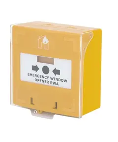 HONNOR SECURITY HS-K9RG-A DPDT Vissza&aacute;ll&iacute;that&oacute; V&eacute;szkij&aacute;rat Kiold&oacute; Nyom&oacute;gomb &ndash; 2 Csoport NO/NC/COM, s&aacute;rga 