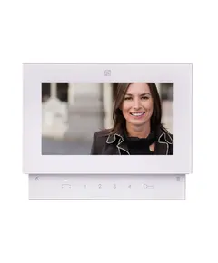 FARFISA Vide&oacute; kaputelefon szett, 7 h&uuml;velykes LCD TFT kijelző, t&aacute;voli el&eacute;r&eacute;s okoseszk&ouml;zzel, ajt&oacute;nyit&aacute;s, csomagban f&eacute;m konzollal, feh&eacute;r sz&iacute;nű