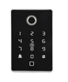 HONNOR SECURITY  HS-110A -EM v&iacute;z&aacute;l&oacute;, Ujjlenyomatos, &eacute;rintő sz&aacute;mk&oacute;dos, k&aacute;rtyaolvas&oacute;s &ouml;n&aacute;ll&oacute; bel&eacute;ptetővez&eacute;rlő, k&oacute;dz&aacute;r, 125kHz RFID k&aacute;rtyaolvas&oacute;