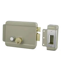 HONNOR SECURITY HS-Y044 Elektromos 12V DC rátét zár cilinderrel jobb