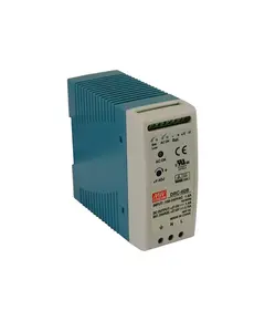 MEAN WELL DIN s&iacute;nes t&aacute;pegys&eacute;g. T&aacute;pfesz&uuml;lts&eacute;g: 90&divide;264VAC / 127&divide;370VDC. Kimeneti fesz&uuml;lts&eacute;g: 1,4A/27,6VDC.