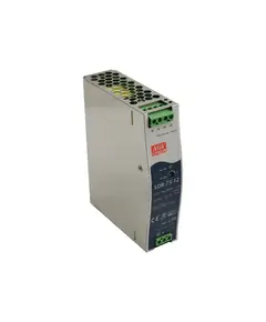 MEAN WELL DIN s&iacute;nes t&aacute;pegys&eacute;g. T&aacute;pfesz&uuml;lts&eacute;g: 88&divide;264VAC / 124&divide;370VDC. Kimeneti fesz&uuml;lts&eacute;g: 6,3A/12VDC.