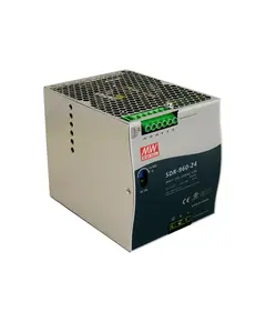 MEAN WELL DIN s&iacute;nes t&aacute;pegys&eacute;g. T&aacute;pfesz&uuml;lts&eacute;g: 180&divide;264VAC / 254&divide;370VDC. Kimeneti fesz&uuml;lts&eacute;g: 40A/24VDC.