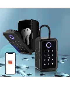 HONNOR SECURITY HS-K3-TTLock Vízálló biztonsági lakat, kulcsos doboz, ujjlenyomatolvasó, kódzár, MF kártyaolvasó, TTLock app, Bluetooth, Távoli hozzáférés Gateway-en 