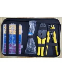 SOLLEYSEC Szersz&aacute;mk&eacute;szlet h&aacute;l&oacute;zati k&aacute;belez&eacute;shez rj45 cat5 cat6 BNC