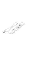 ORNO hosszabb&iacute;t&oacute; eloszt&oacute; 5x 2P+F, 5 m, Schuko H05VV-F 3x1,5 mm2, Imax=16A, feh&eacute;r