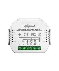 MYERS PARTIZAN-MYERS Wi-Fi-s (2.4GHz) Beltéri Világítás Relé csavarozható sorkapoccsal + ZigBee funkcióval