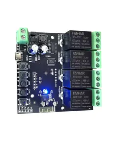 MYERS PARTIZAN-MYERS Intelligens rel&eacute;, 4-csatorn&aacute;s, 12V, WIFI-re csatlakoztathat&oacute;, PARTIZAN felhőalkalmaz&aacute;sb&oacute;l vez&eacute;relhető