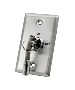 HONNOR SECURITY HS-K8D rozsdamentes ac&eacute;l kil&eacute;ptető nyom&oacute;gomb kulccsal