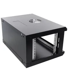 PULSAR RWA454-B 4U / 19&rdquo; RACK szekr&eacute;ny, falra szerelhető, fekete, 540x280x400mm
