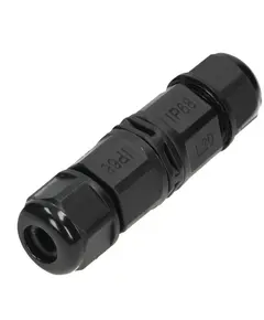 ORNO ORAE13601 Egyenes k&aacute;belcsatlakoz&oacute;, 3x4mm2, 450V/25A, t&ouml;mszelence, vastag t&ouml;m&iacute;t&eacute;s, szoros z&aacute;r&oacute;d&aacute;s, IP68