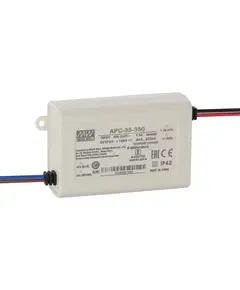 PULSAR APC 28-100V/35W/350mA LED t&aacute;pegys&eacute;g &aacute;lland&oacute; &aacute;ram&uacute;, IP42, SCP/OVP v&eacute;delemmel