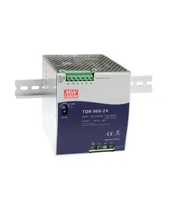 PULSAR TDR 48V/960W/20A DIN s&iacute;nes t&aacute;pegys&eacute;g h&aacute;romf&aacute;zis&uacute; bemenettel, &aacute;ll&iacute;that&oacute; kimeneti fesz&uuml;lts&eacute;ggel, ipari v&eacute;delemmel