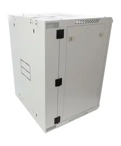 PULSAR RACK-15U-600x550-WM-GR 15U fali RACK szekr&eacute;ny, 19", k&eacute;t r&eacute;szes, lapraszerelt, sz&uuml;rke, 600x550 mm