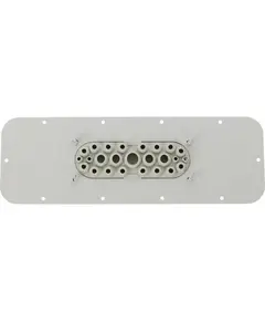 PULSAR membr&aacute;nos k&aacute;belbevezető lemez &ndash; 25 db t&ouml;mszelenc&eacute;vel, AWOH sorozathoz