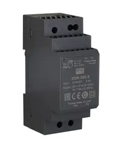 PULSAR DDR 5V/30W/6A DC/DC &aacute;talak&iacute;t&oacute; DIN s&iacute;nre, &aacute;ll&iacute;that&oacute; kimenet, v&eacute;delemmel, kompakt m&eacute;ret