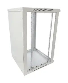 PULSAR 18U 19&rdquo; RACK szekr&eacute;ny falra szerelhető 600x600 mm IP20 sz&uuml;rke &ouml;sszeszerelhető professzion&aacute;lis kivitel
