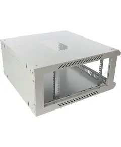 PULSAR 4U/19&rdquo; RACK szekr&eacute;ny, falra szerelhető, &ouml;sszeszerelhető, sz&uuml;rke, 600x600 mm, professzion&aacute;lis, t&aacute;pegys&eacute;g integr&aacute;ci&oacute;hoz, IP20
