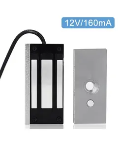 HONNOR SECURITY HS-EL-100 12V – Mini elektromágneses síktapadómágnes zár (60 kg / 100 Lbs)