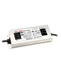 PULSAR ELG-75-24DA-3Y 75W 24V DC IP67 t&uacute;lfesz&uuml;lts&eacute;g-v&eacute;dett t&aacute;pegys&eacute;g professzion&aacute;lis kivitel