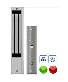 HONNOR SECURITY HS-EL-600ST – Prémium elektromágneses síktapadómágnes zár időzítővel és állapotvisszajelzéssel (280 kg / 600 Lbs)