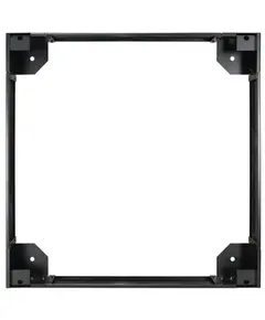 PULSAR Plinth 100mm padl&oacute;n &aacute;ll&oacute; szekr&eacute;nyhez 800&times;800mm ac&eacute;l fekete IP20