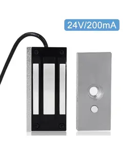 HONNOR SECURITY HS-EL-100 24V – Mini elektromágneses síktapadómágnes zár (60 kg / 100 Lbs)