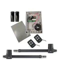 PROTECO KIT-LEADER5-24-BASIC Szárnyaskapu mozgató szett, 3m-es kapuszárnyig, 24V-os motor, 3,5 m-es kapuszárnyig, üzemciklus: 80%