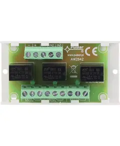 PULSAR AWZ642 MPOC relémodul 8 technikai kimenet 12–24V DC/AC DIN sín IP20