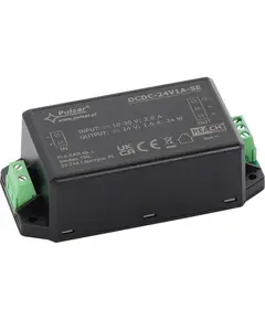 PULSAR DCDC-24V1A-SE DC/DC konverter 24V 1A step up/step down IP20 f&eacute;mh&aacute;z
