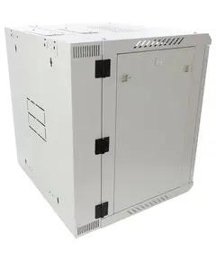 PULSAR 12U 19&rdquo; RACK szekr&eacute;ny dupla szekci&oacute;s fali kivitel 600x550 mm IP20 sz&uuml;rke &ouml;sszeszerelhető