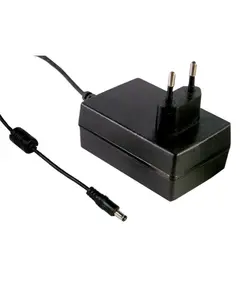 PULSAR GST25E 15V 25W 1.66A IP20 plug-in t&aacute;pegys&eacute;g fekete kompakt kivitel