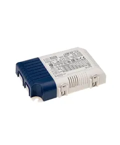 PULSAR LCM-25 25W 350mA–1050mA LED tápegység IP20 állítható áram DIN sínre szerelhető fehér