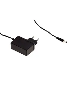 PULSAR SGA 5V 12W 2.4A IP20 plug-in tápegység fekete műanyag ház