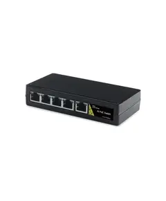 GENATA GNT-69P51G6 PoE switch Extender, belt&eacute;ri, 4 darab 10/100/1000 Mbps PoE port, ebből 1 nagy teljes&iacute;tm&eacute;nyű (60 W) 1 darab 10/100/1000 Mbps uplink port