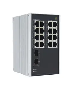 GENATA Ipari 16 portos Full gigabites felügyelet nélküli Switch