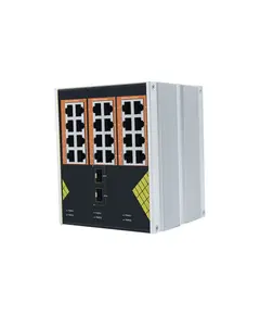 GENATA Ipari 24 portos, teljes Gigabites, nem menedzselt PoE kapcsol&oacute;