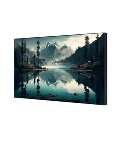 GENATA 55" LED Monitor k&aacute;va n&eacute;lk&uuml;li extra keskeny szeg&eacute;llyel ledfalakhoz