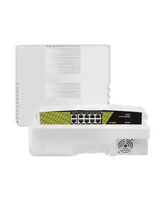 GENATA 8FE(PoE)+2FE(UP-LINK) V&Iacute;Z&Aacute;LL&Oacute; PoE SWITCH 2DB 60WATTOS PORTTAL