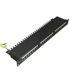 PULSAR patch panel rack szekr&eacute;nyhez, 24 port/FTP/Cat6