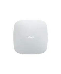 AJAX SYSTEMS Ajax Hub 2 (4G) (8EU/ECG) fekete intelligens vezérlőpanel 2G, 3G, 4G, Ethernet, fotóellenőrzéssel ellátott érzékelők támogatása