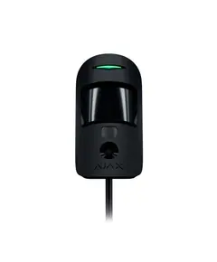 AJAX SYSTEMS Ajax MotionCam (PhOD) Fibra vezet&eacute;kes PIR mozg&aacute;s&eacute;rz&eacute;kelő be&eacute;p&iacute;tett sz&iacute;nes kamer&aacute;val 12 m PIR, max felbont&aacute;s 640x480, k&eacute;p k&eacute;r&eacute;sre funkci&oacute;val, fekete