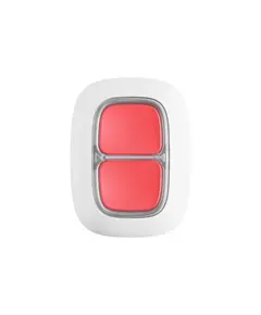 AJAX SYSTEMS Ajax DoubleButton vezeték nélküli pánik gomb, 2 gombos, fehér